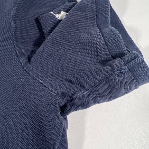 Polo Ralph Lauren AOP Embroidered Multi Pony Shirt Medium Y2K Faded Navy - Picture 2 of 10